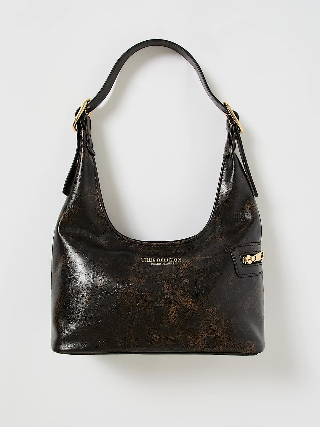 True Religion - DISTRESSED SHOULDER BAG