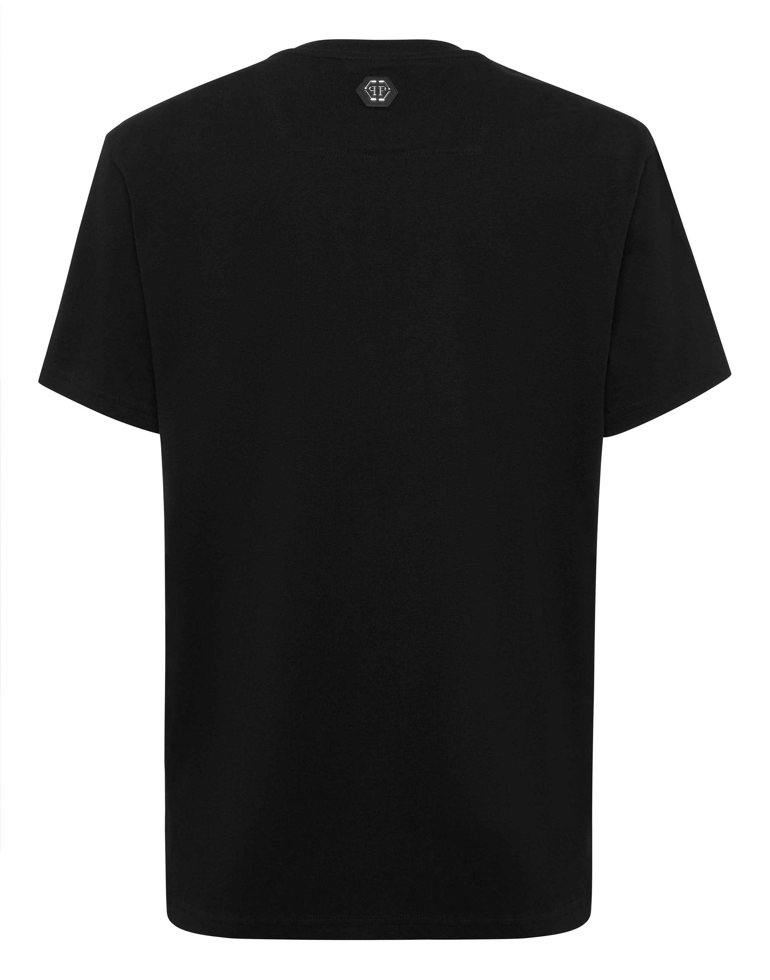 PHILIPP PLEIN - Round Neck T-Shirt Plein Deluxe Stones