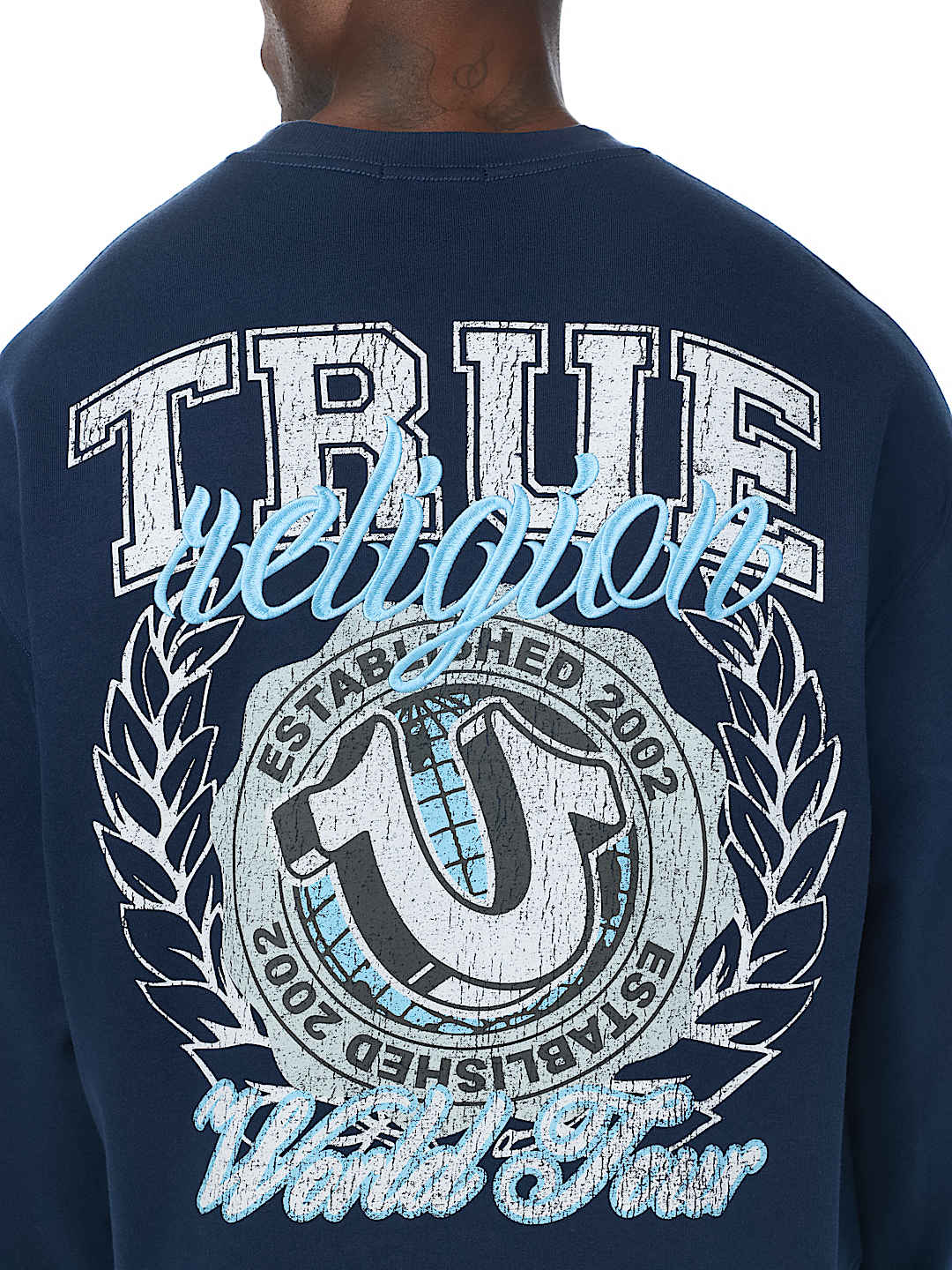 True Religion - Horseshoe Crest Relaxed Crewneck