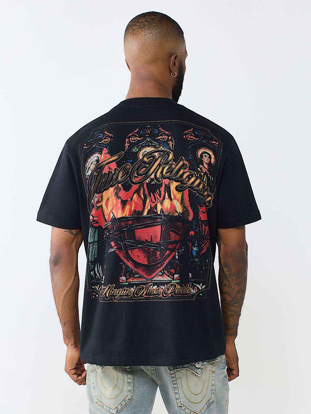 True Religion - Heart and Flame Tee
