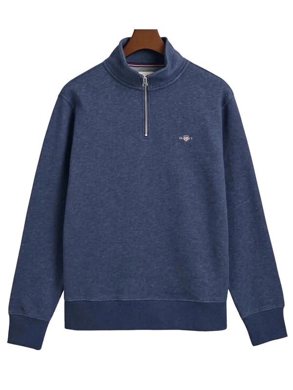 Gant - Mens Shield Half Zip Sweatshirt