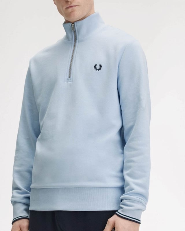 Fred Perry - Half Zip Sweatshirt - Brandatak Store