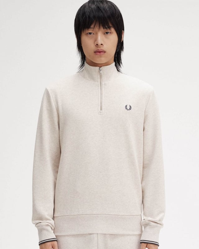 Fred Perry - Half Zip Sweatshirt