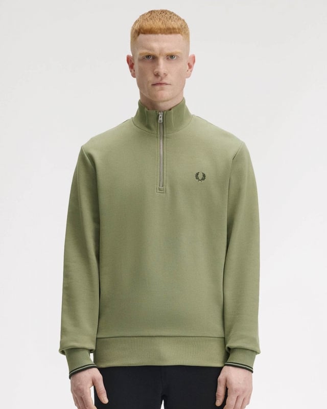 Fred Perry - Half Zip Sweatshirt