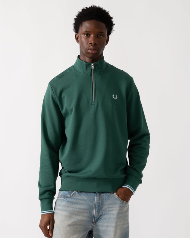 Fred Perry - Half Zip Sweatshirt