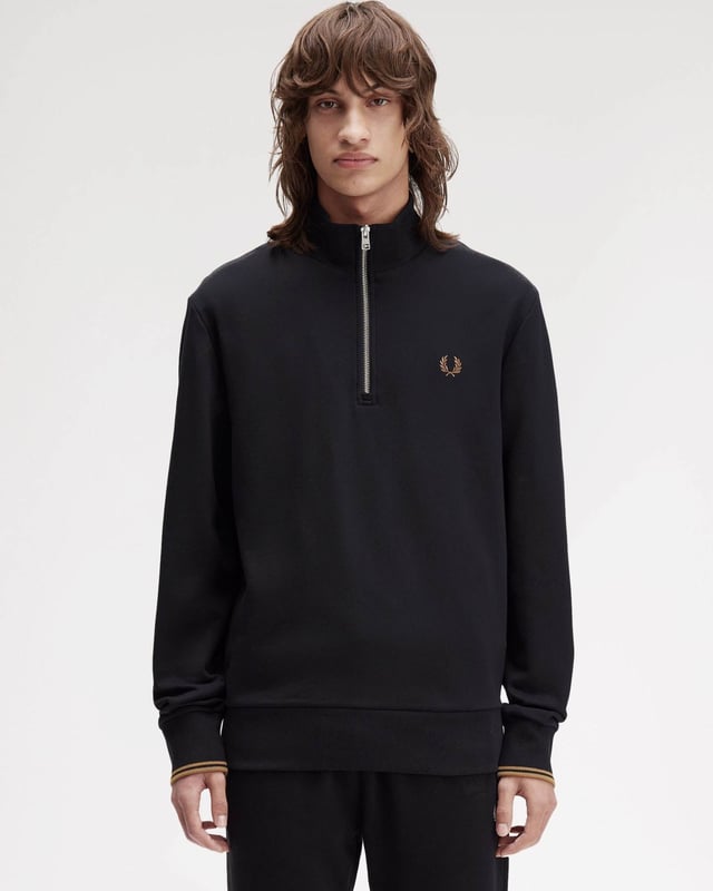 Fred Perry - Half Zip Sweatshirt