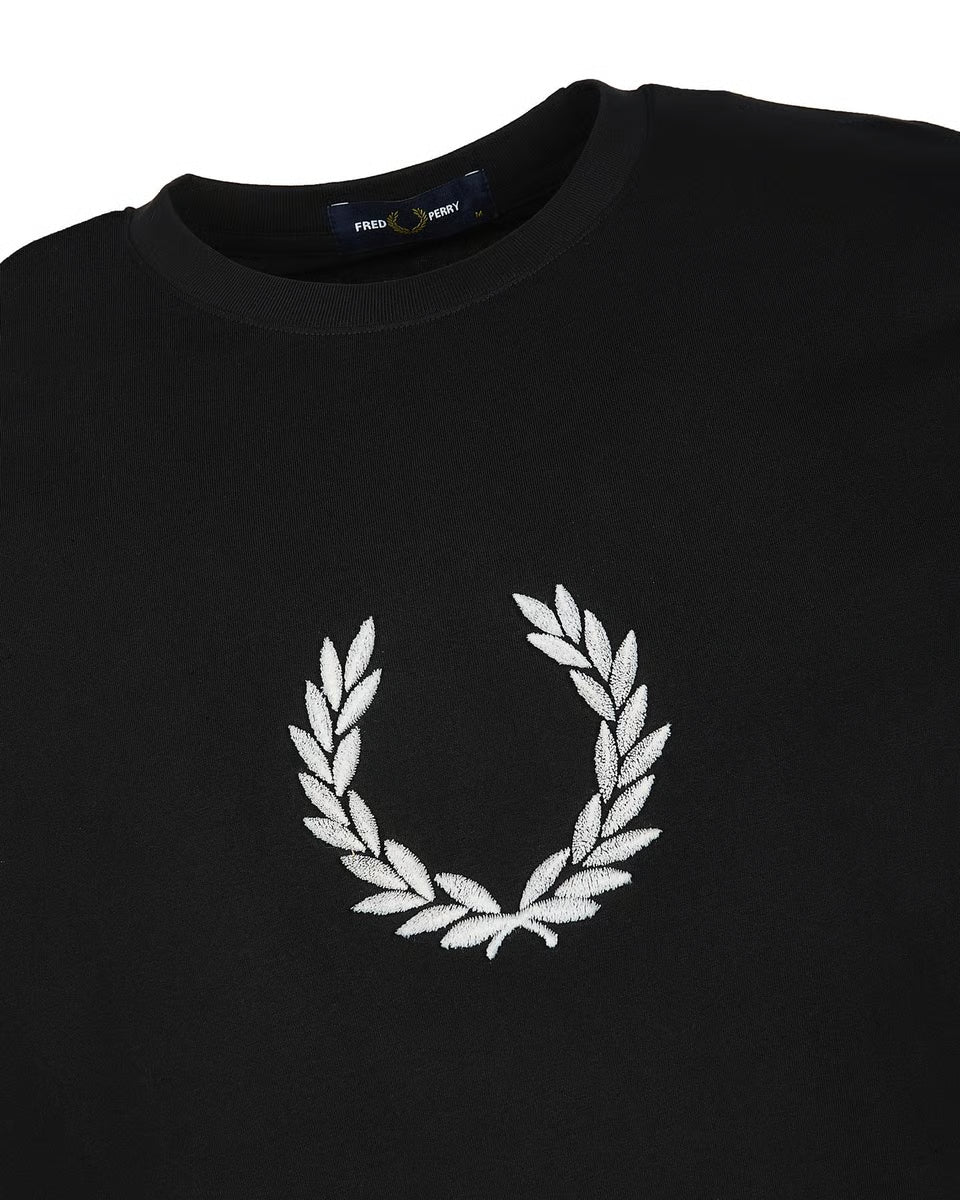 Fred Perry - Textured Laurel Wreath T-Shirt