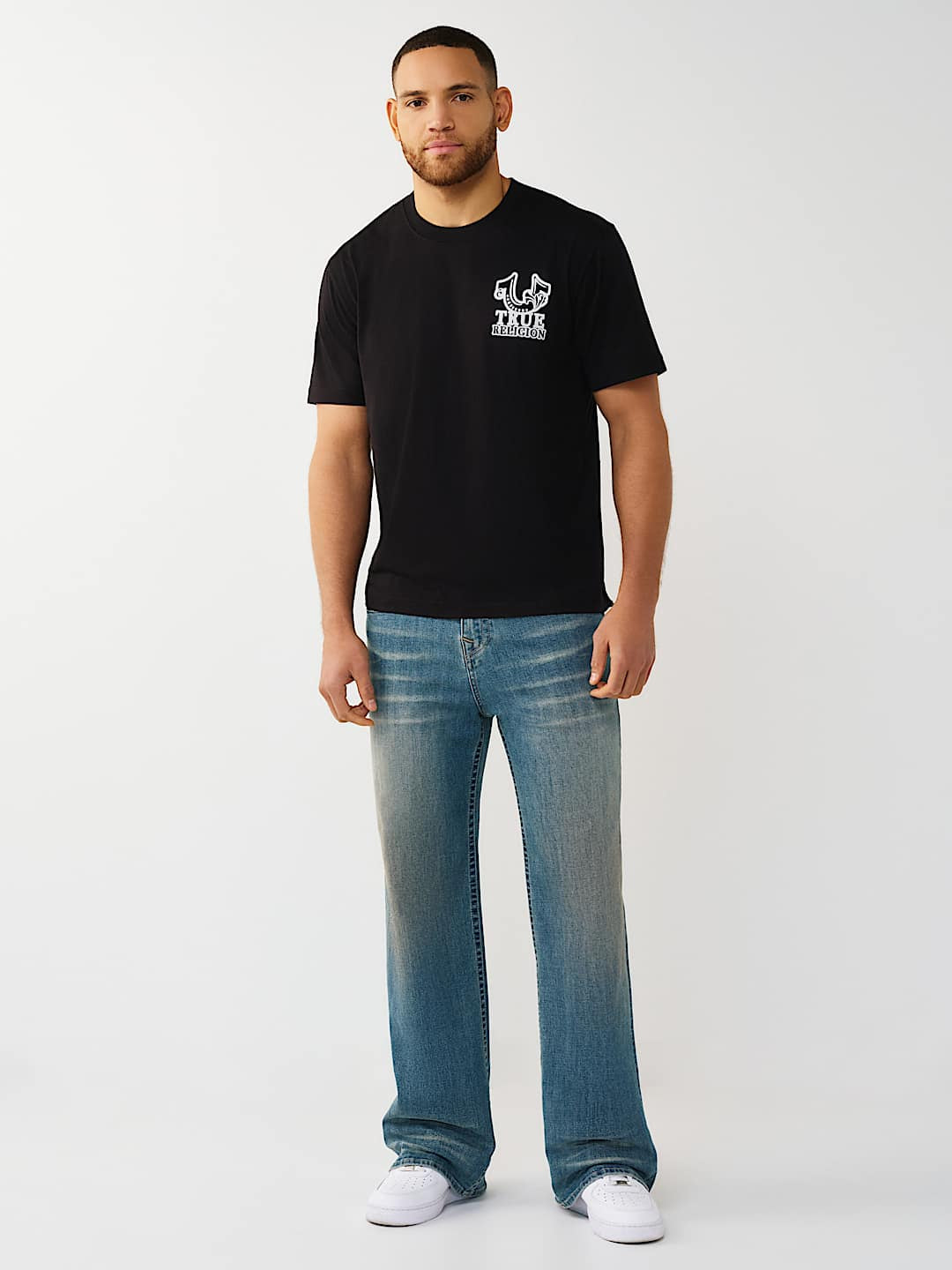 True Religion - Crest Logo Tee