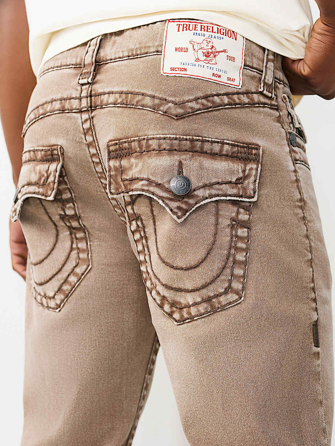 True Religion - Ricky Super T Jimmy Flap Straight Jean 34"