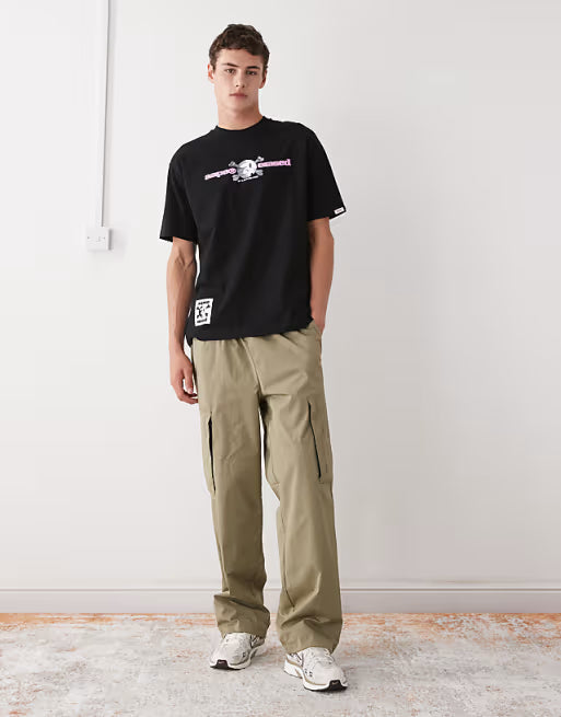 Aape - by A Bathing Ape x Erased boxy fit t-shirt