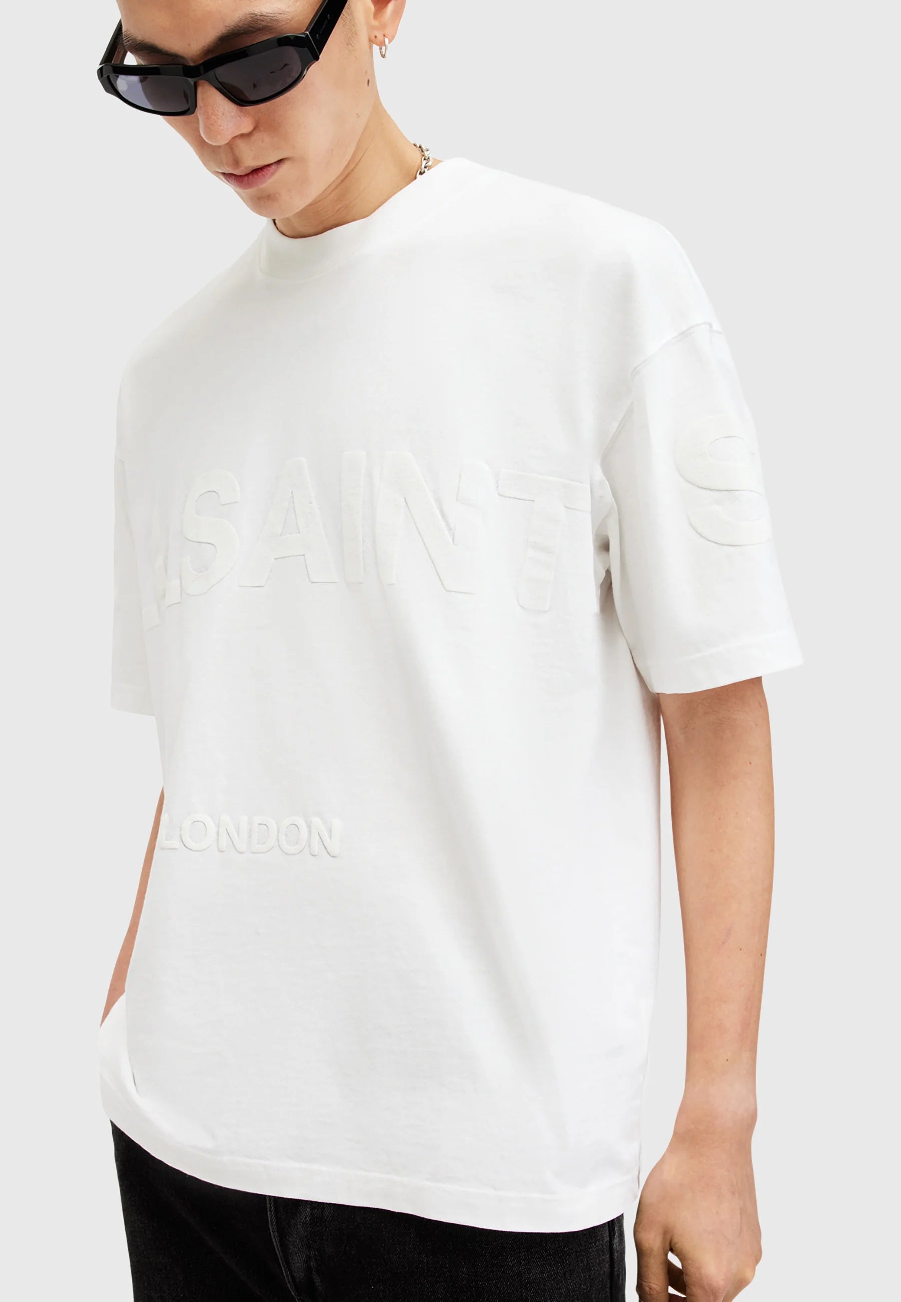 AllSaints - Biggy Crew Print T-shirt
