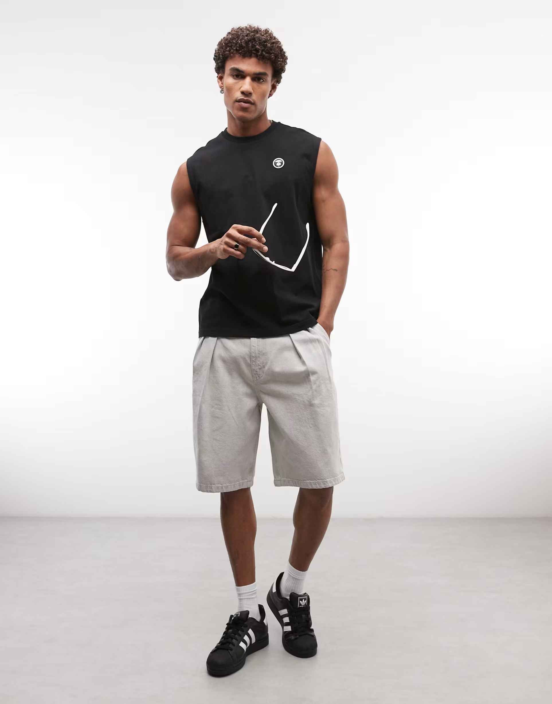 Aape - by A Bathing Ape aape now sleeveless vest
