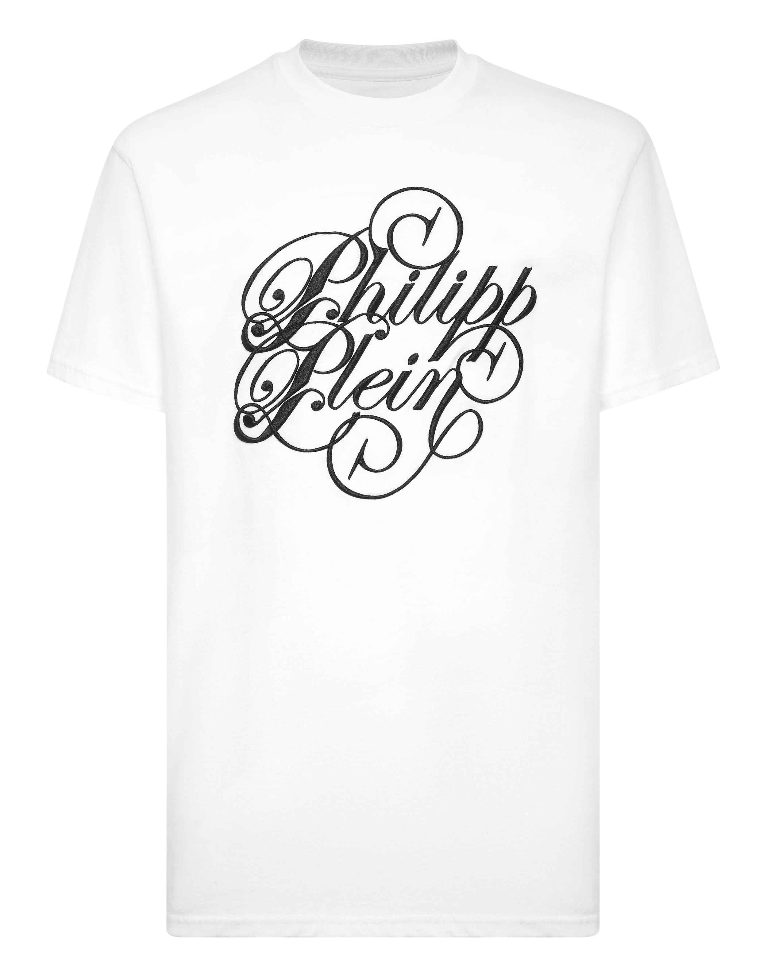 PHILIPP PLEIN - T-shirt Round Neck SS Plein Coursive