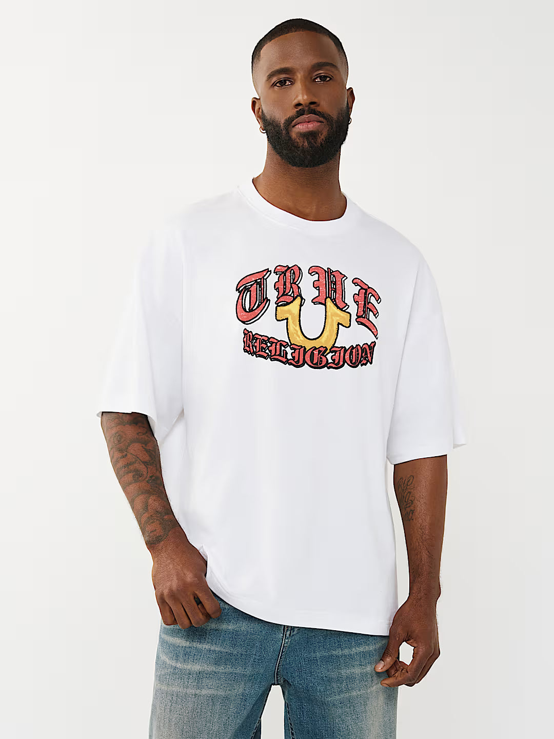 True Religion - Rottweiler Heavyweight Oversized Tee