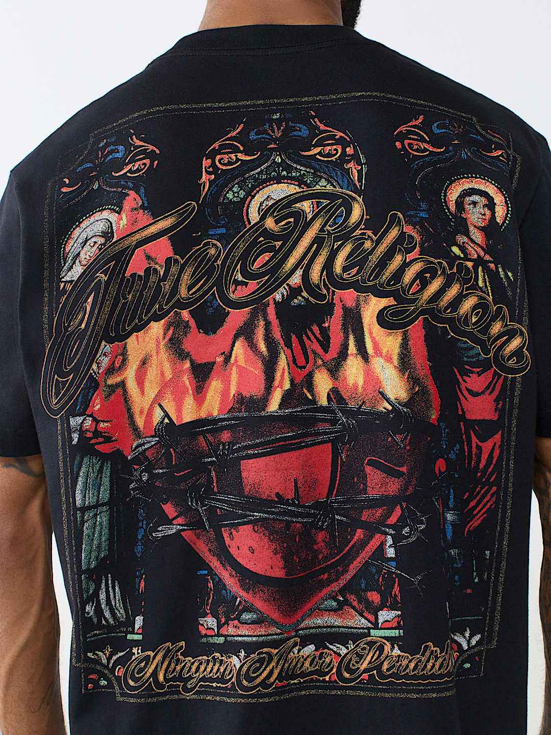 True Religion - Heart and Flame Tee