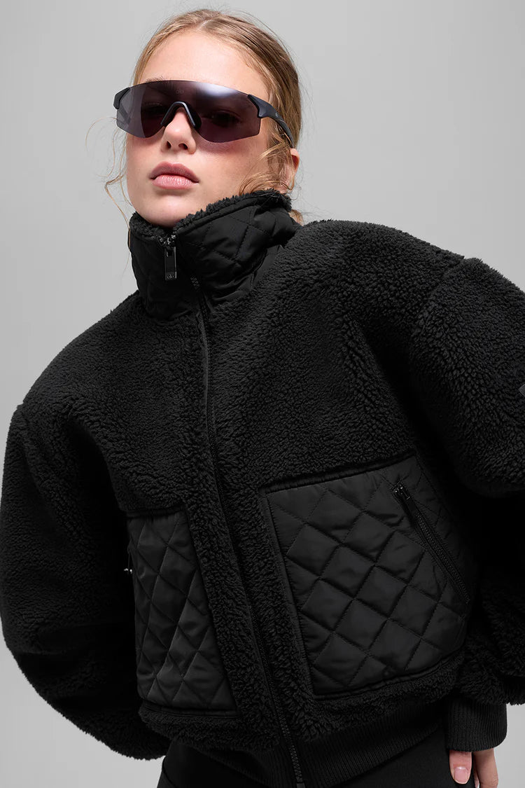 ALO YOGA - Sherpa Edge Bomber