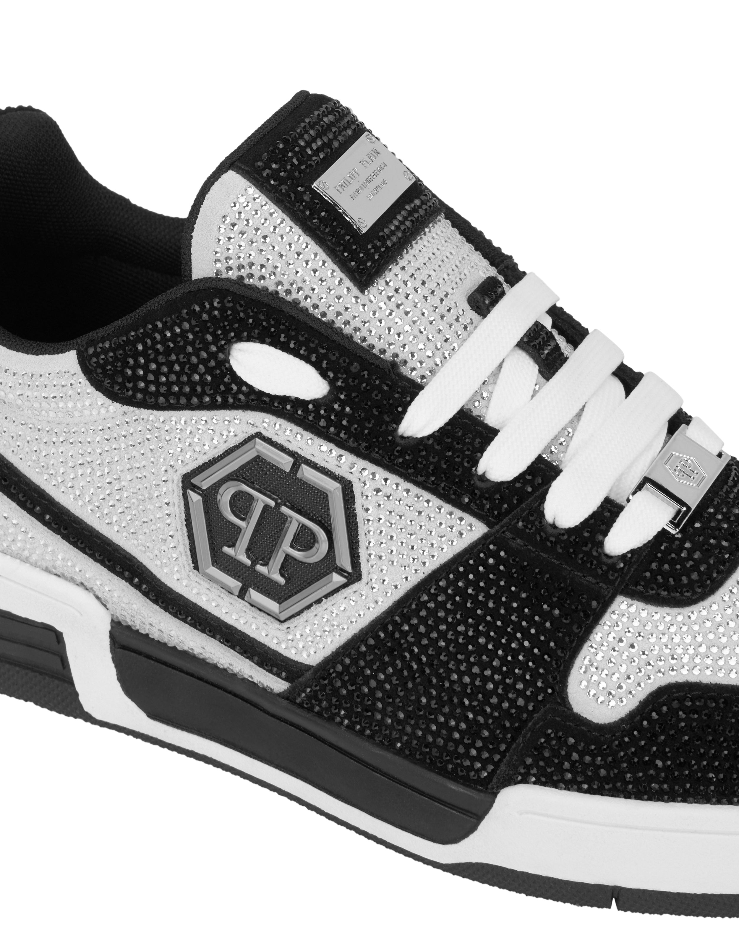 PHILIPP PLEIN - Low-Top Sneakers P-FORCE 78 Strass