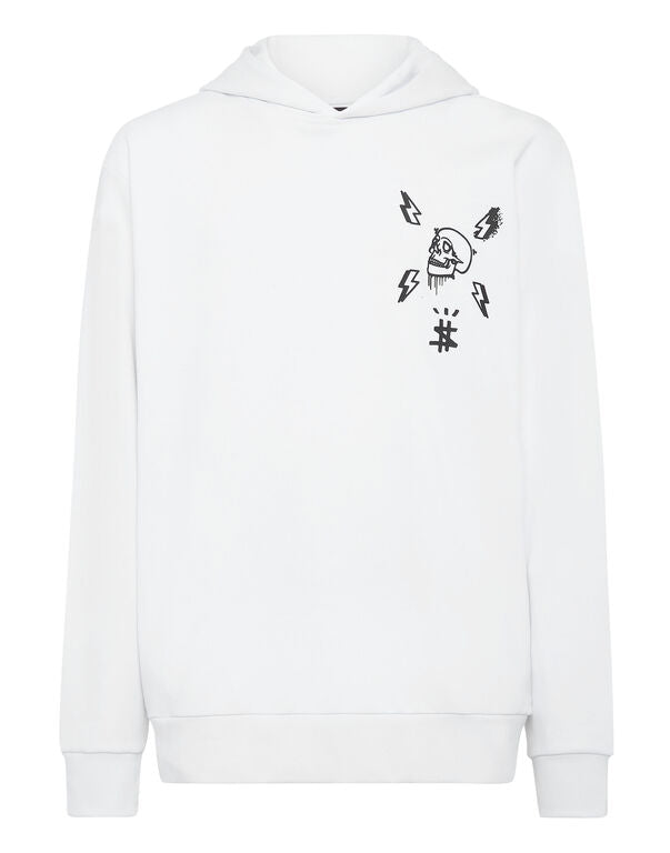PHILIPP PLEIN - Hoodie Sweatshirt Hexagon