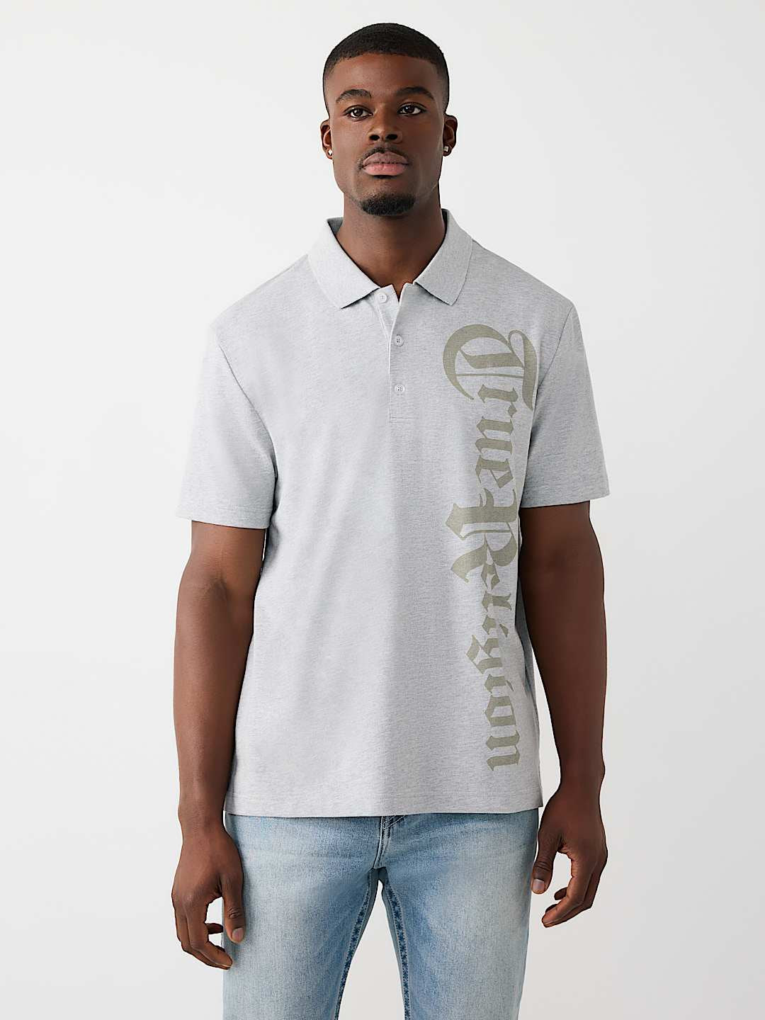 True Religion - Logo Piqué Polo Shirt