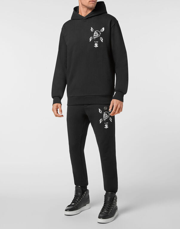 PHILIPP PLEIN - Hoodie Sweatshirt Hexagon