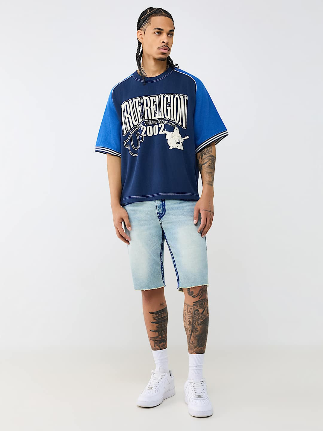 True Religion - Raglan Heavyweight Boxy Knit Top
