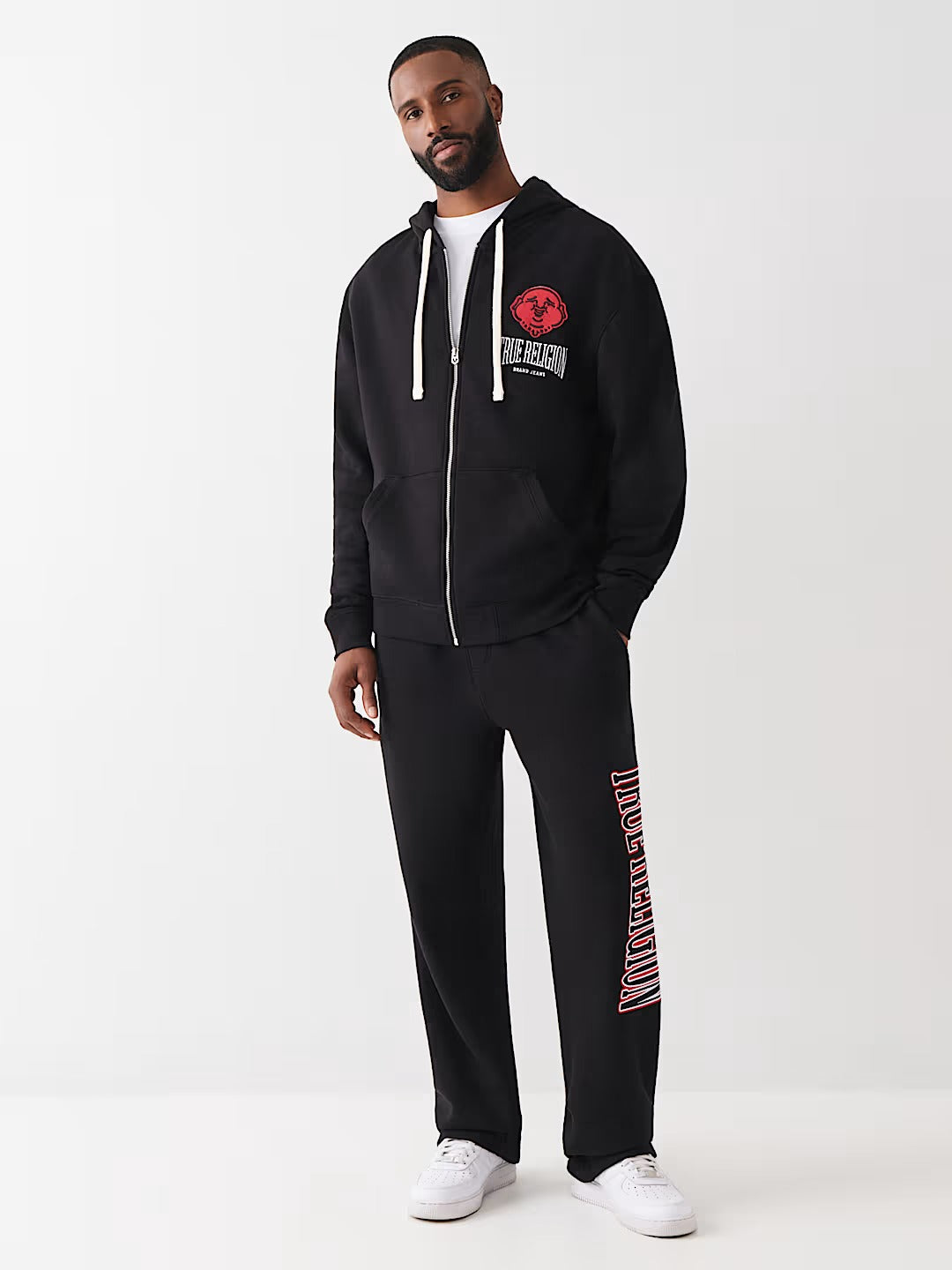 True Religion - Buddha Fleece Zip Hoodie