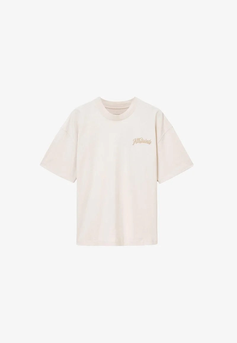 All Saints - Odyssey SS Crew Print T-shirt