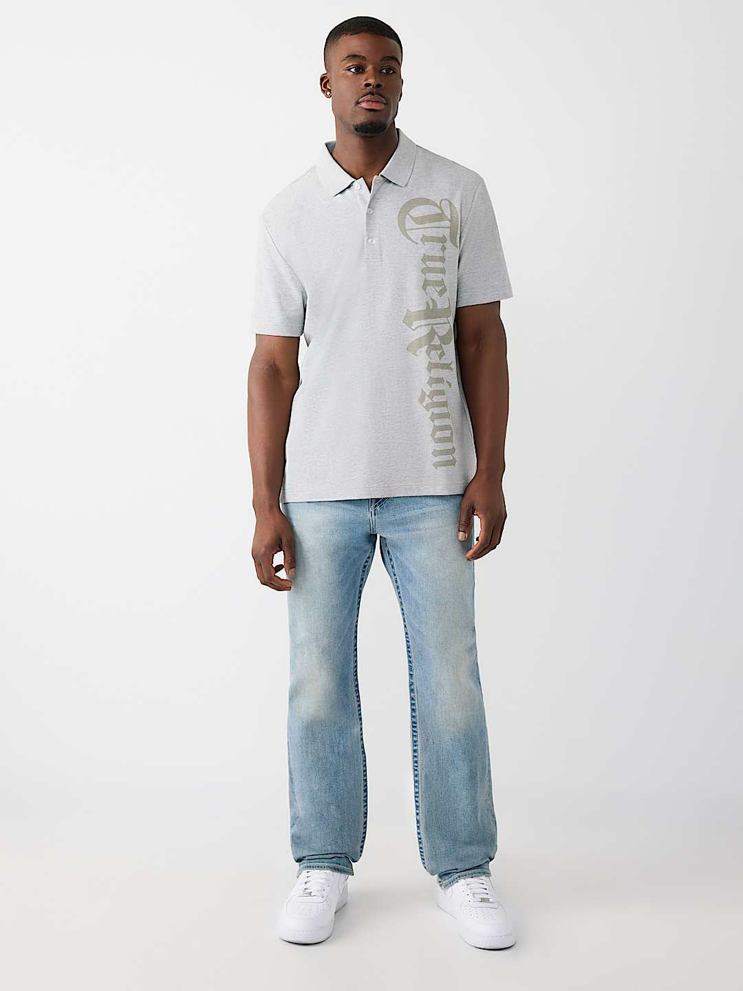 True Religion - Logo Piqué Polo Shirt