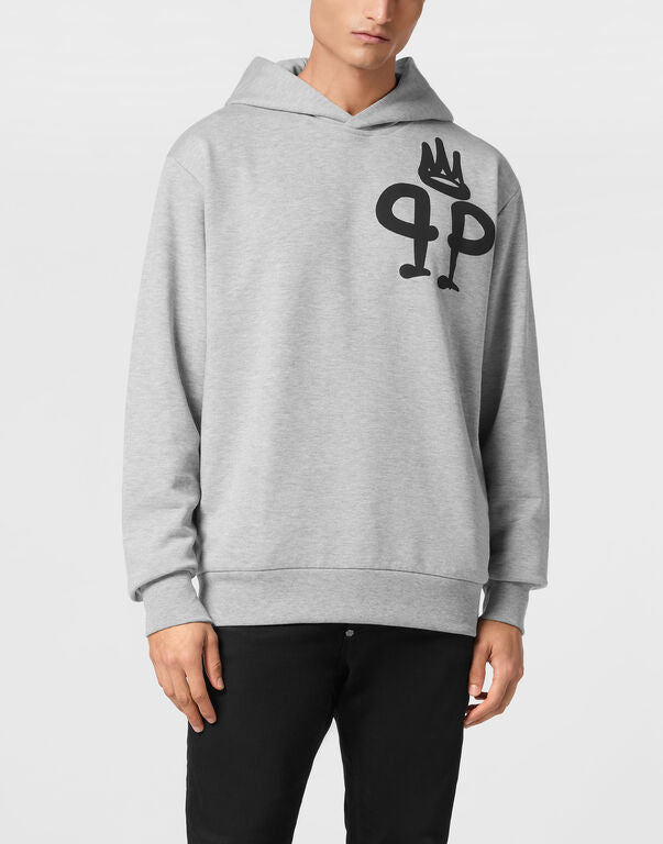 PHILIPP PLEIN - Hoodie Sweatshirt LS King Plein