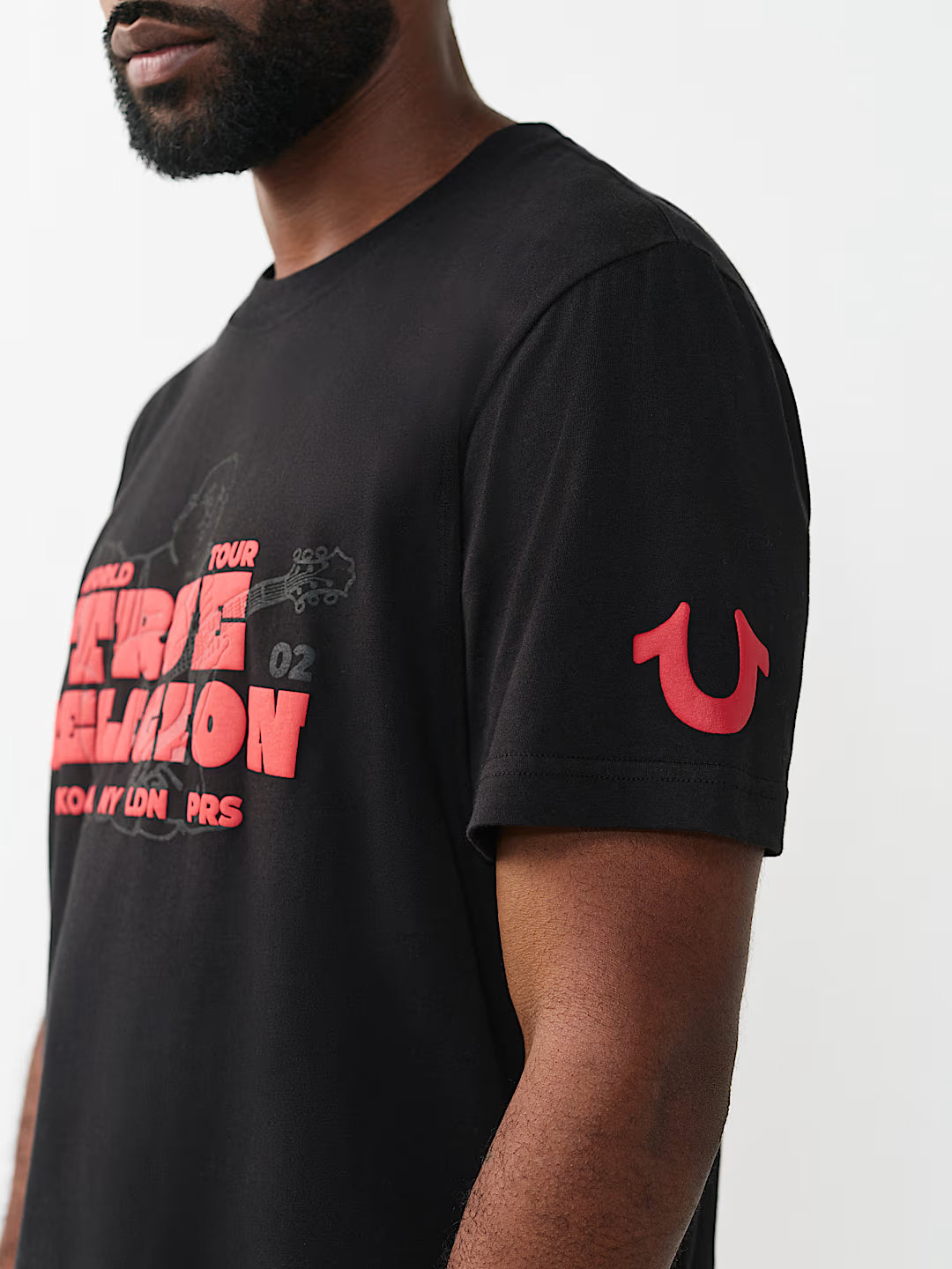 True Religion - Logo Blocky Puff Tee
