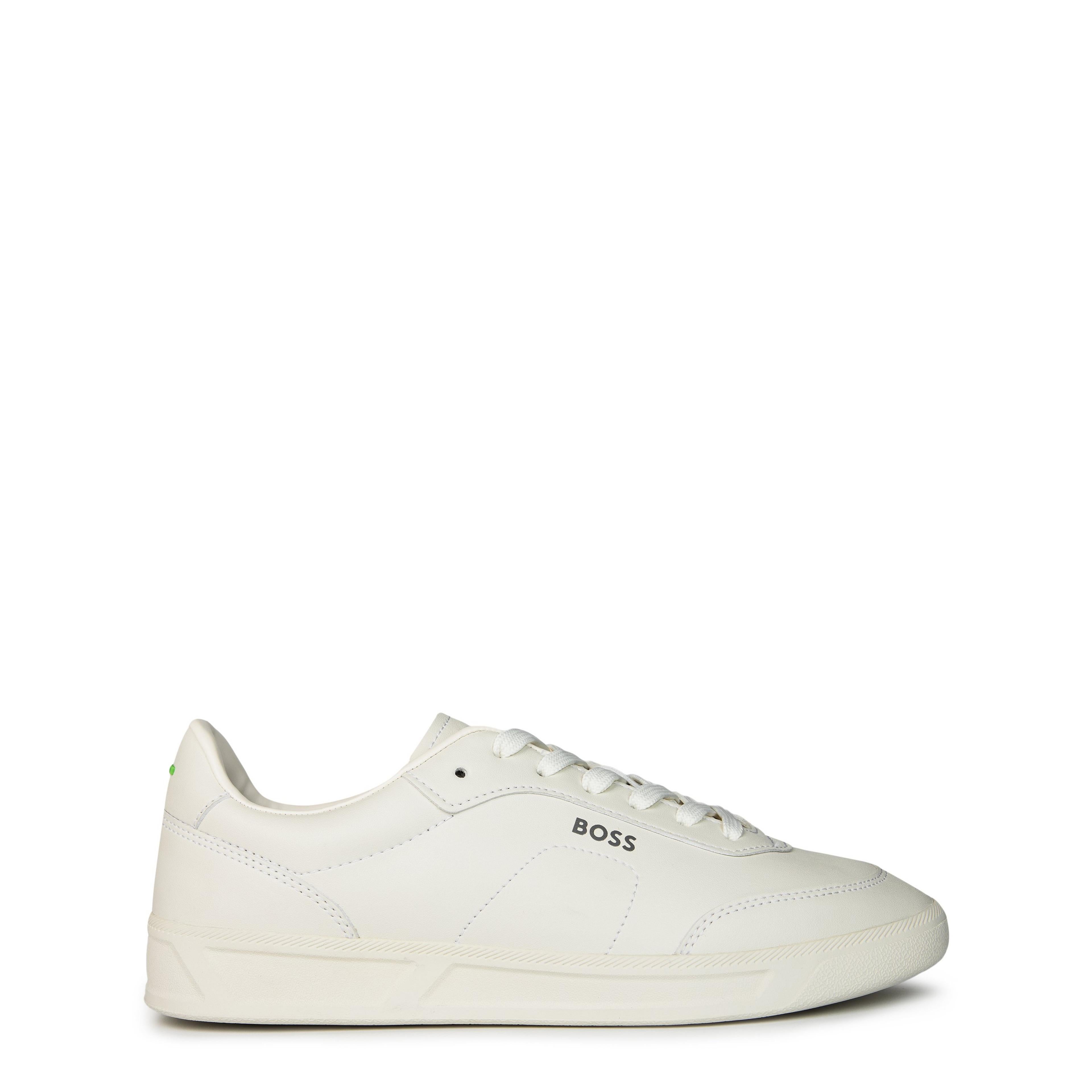 BOSS - Leather Trainers with Logo Detail - Premium Construction (Brandon)