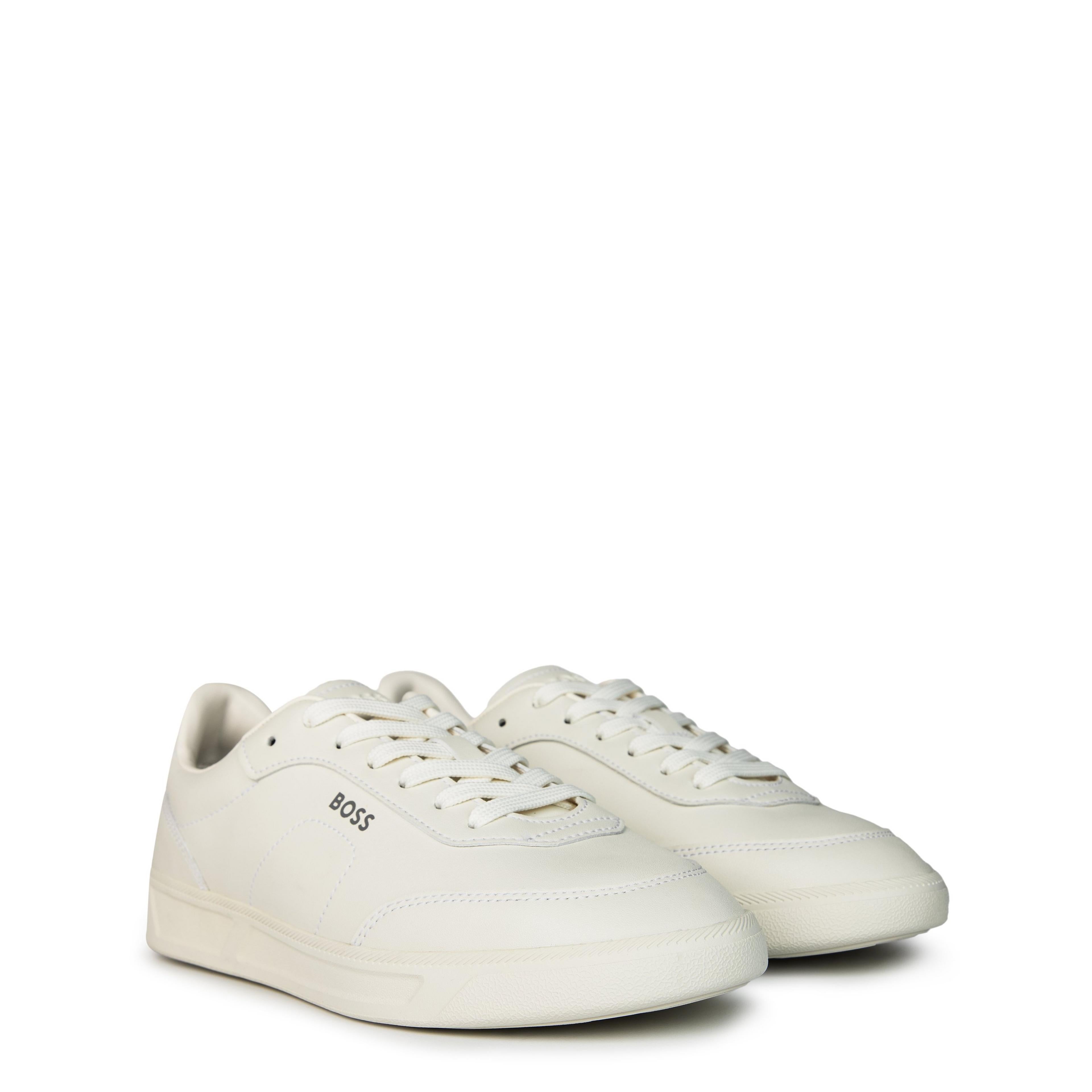 BOSS - Leather Trainers with Logo Detail - Premium Construction (Brandon)