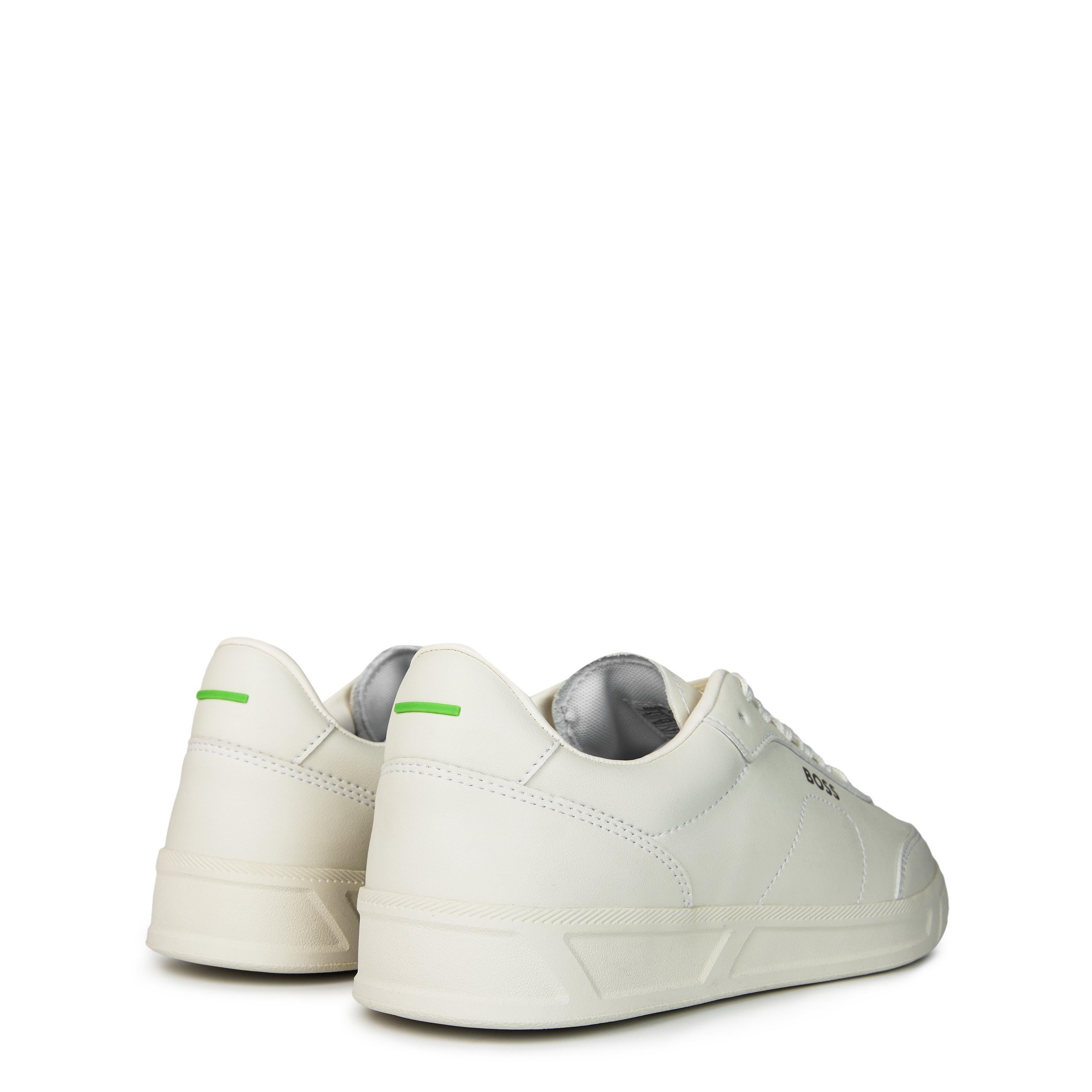 BOSS - Leather Trainers with Logo Detail - Premium Construction (Brandon)