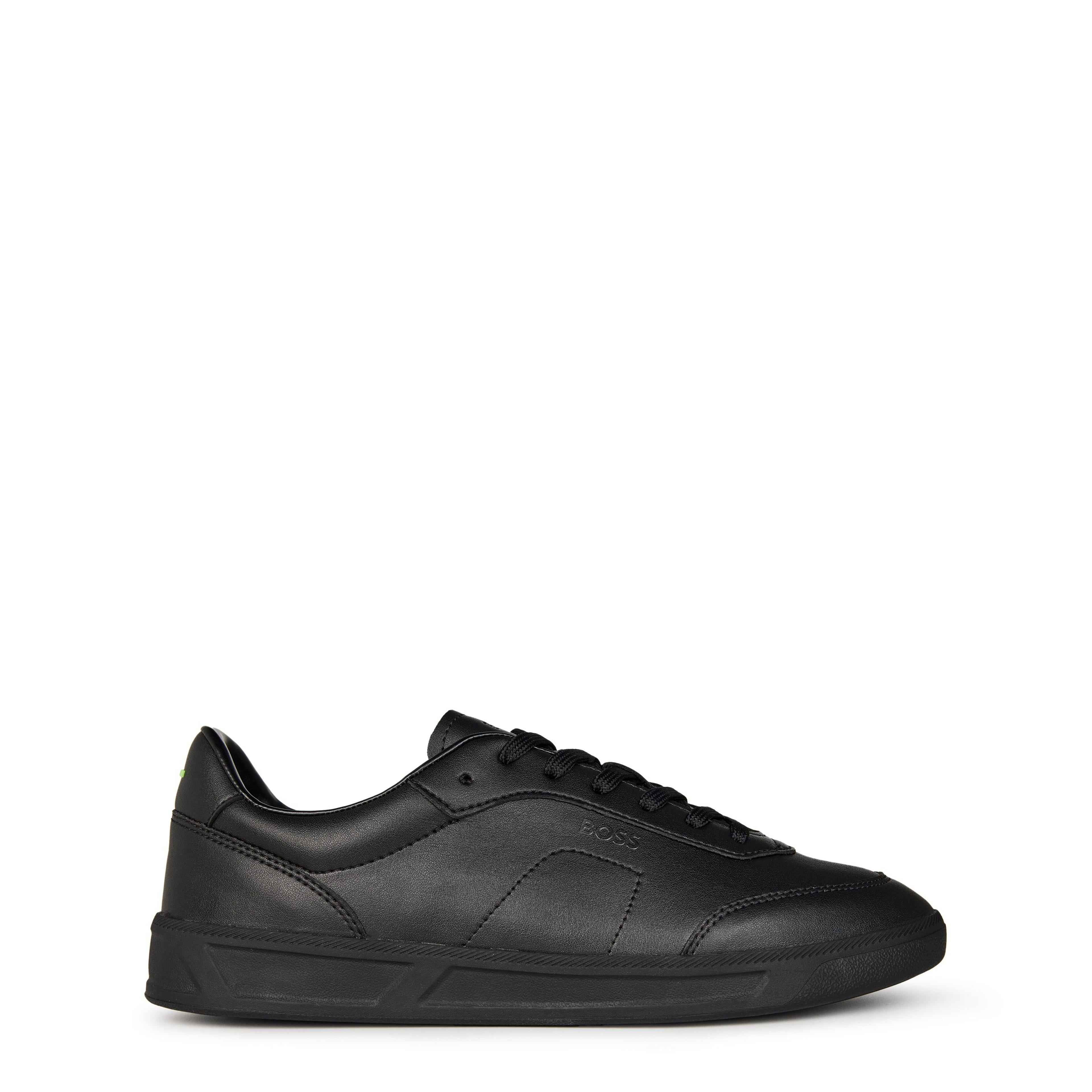 BOSS - Leather Trainers with Logo Detail - Premium Construction (Brandon)