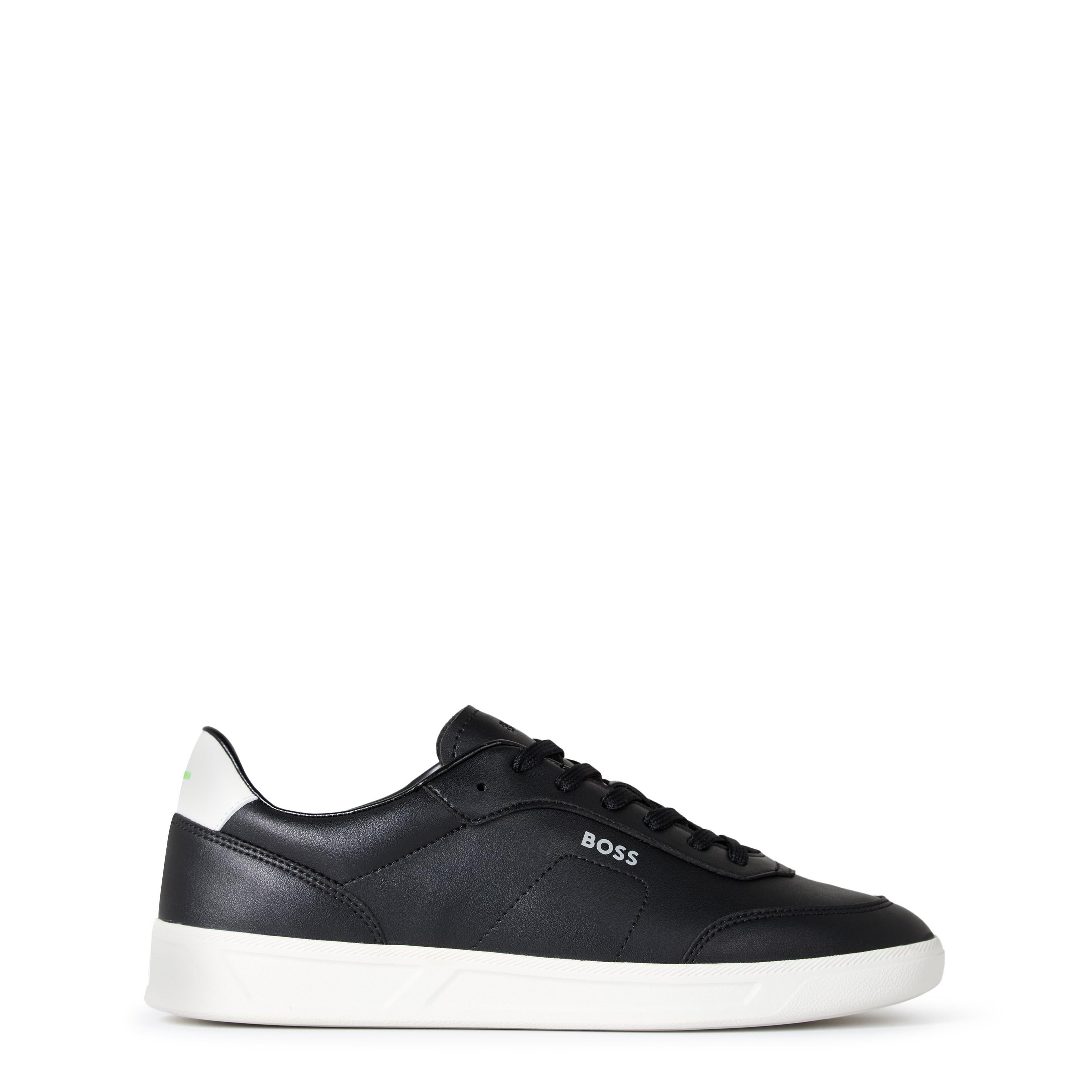BOSS - Leather Trainers with Logo Detail - Premium Construction (Brandon)