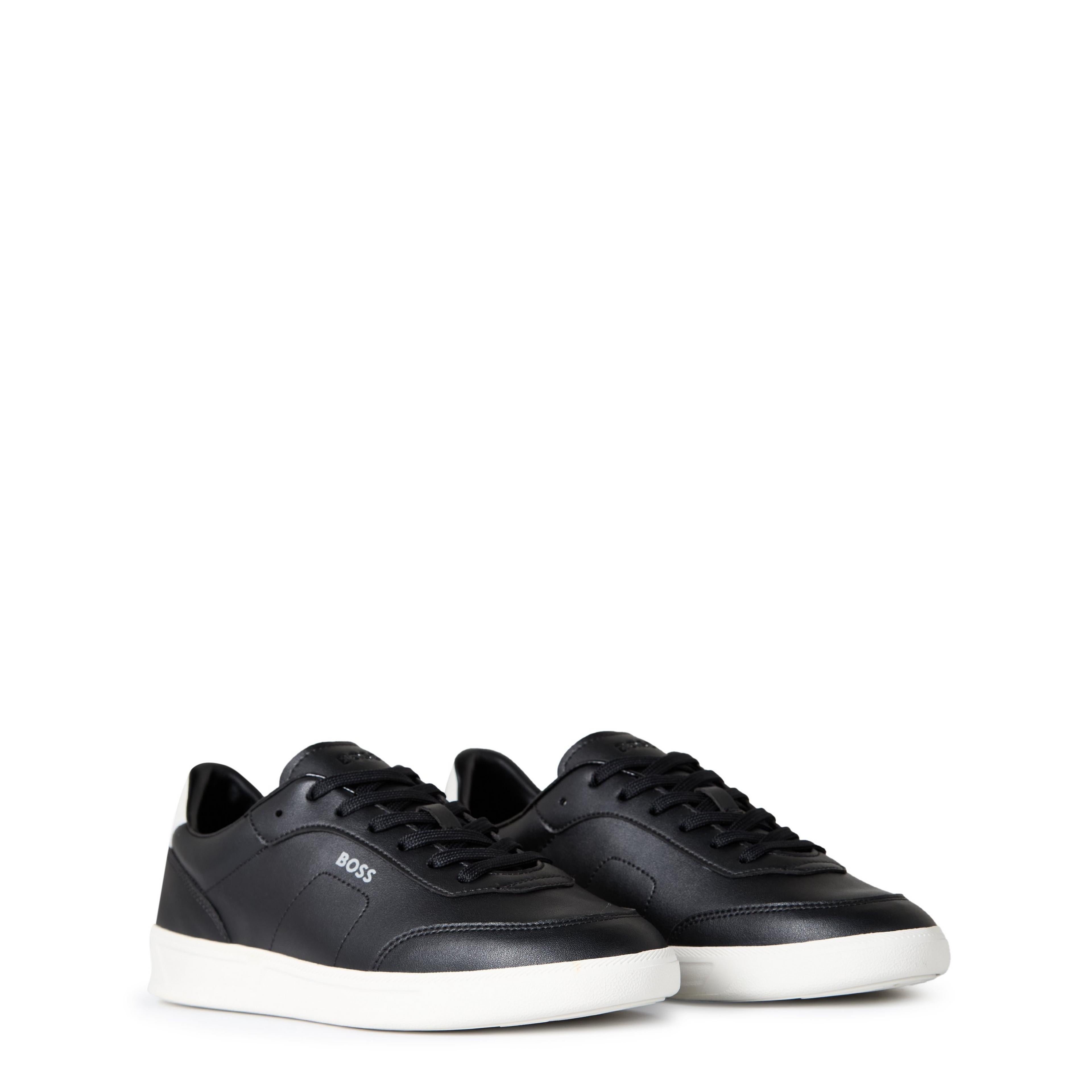 BOSS - Leather Trainers with Logo Detail - Premium Construction (Brandon)