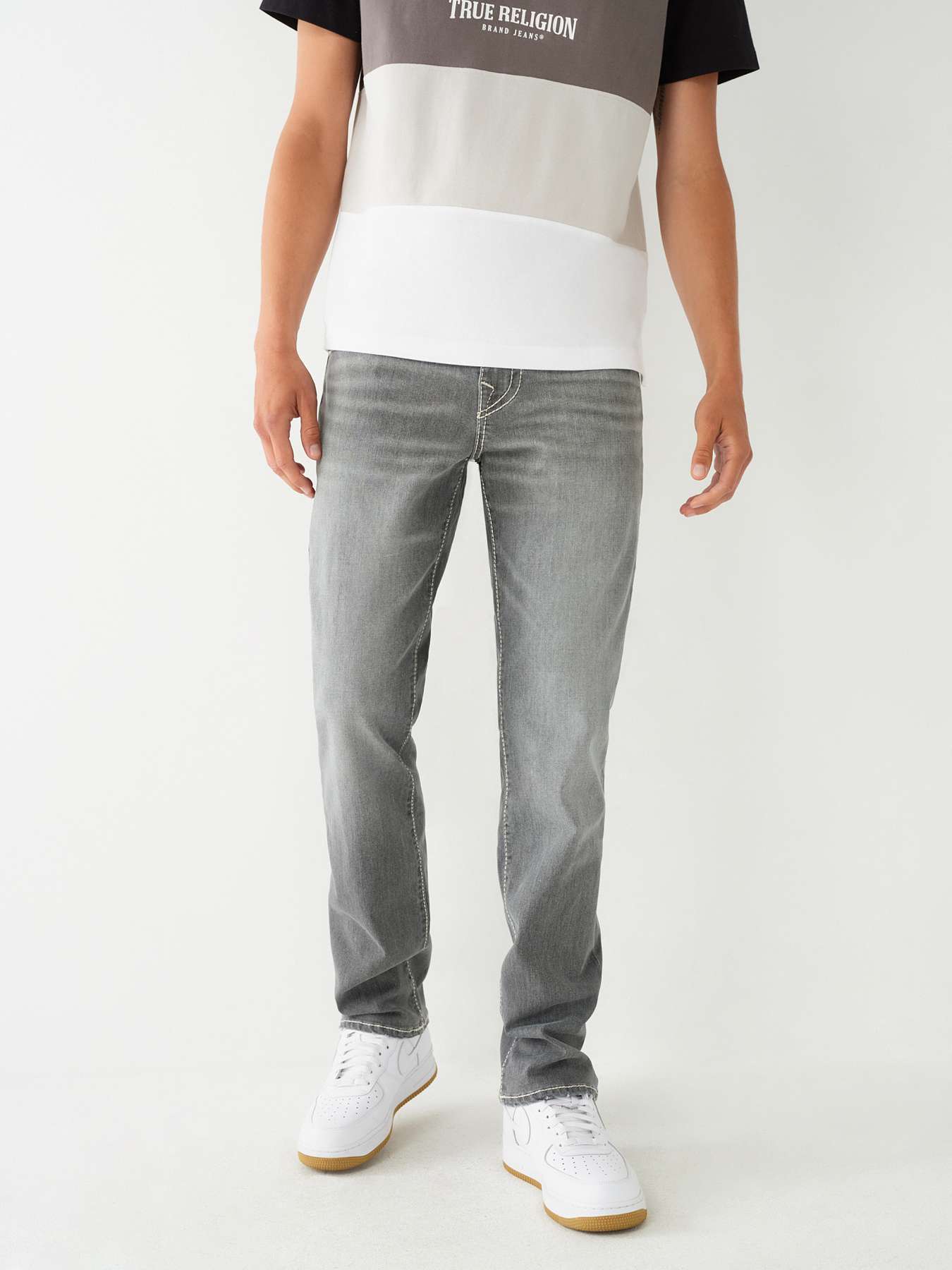 True Religion - Ricky Big T Stitch Straight Jean