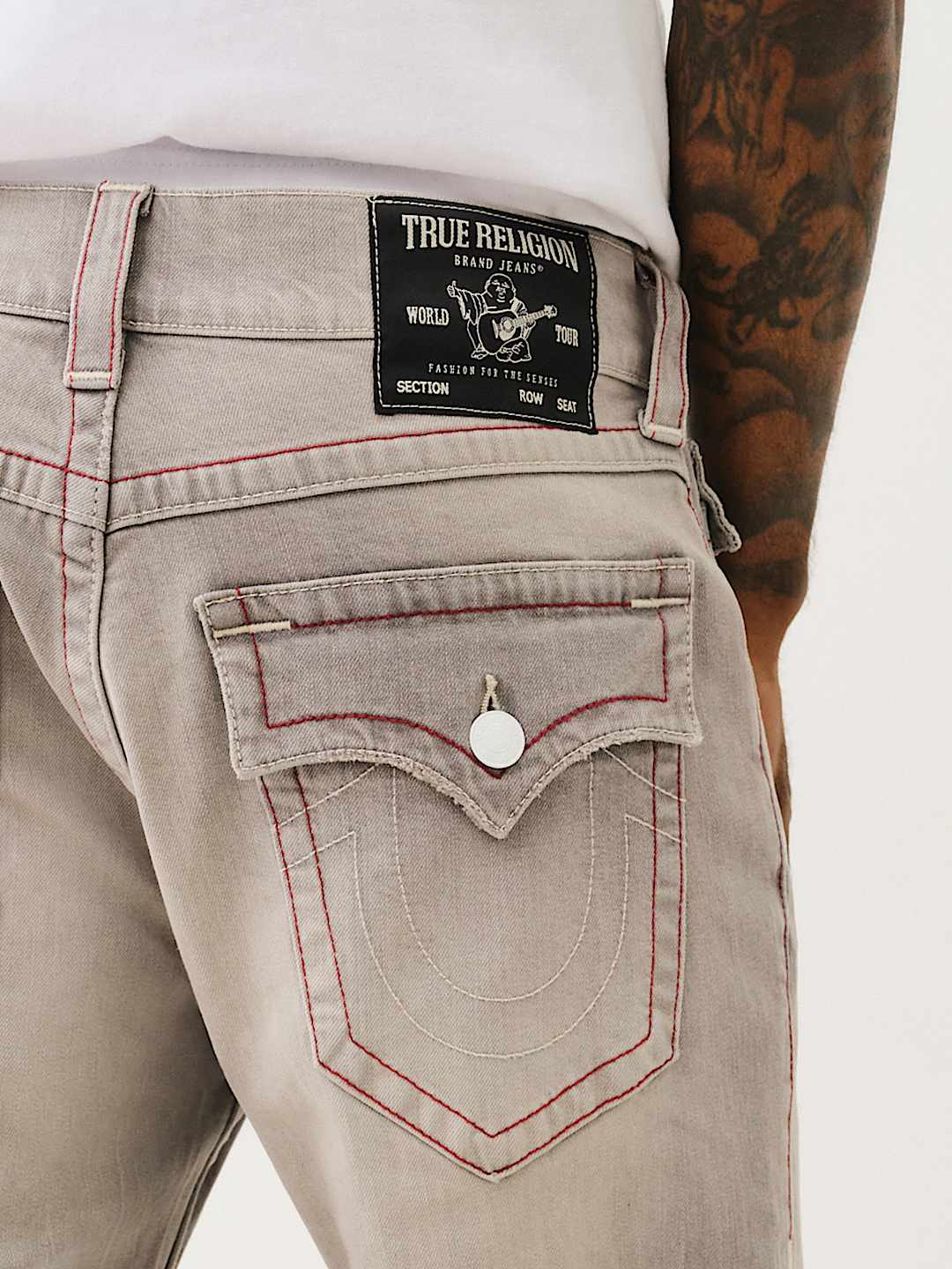 True Religion - RICKY FLAP STRAIGHT JEAN