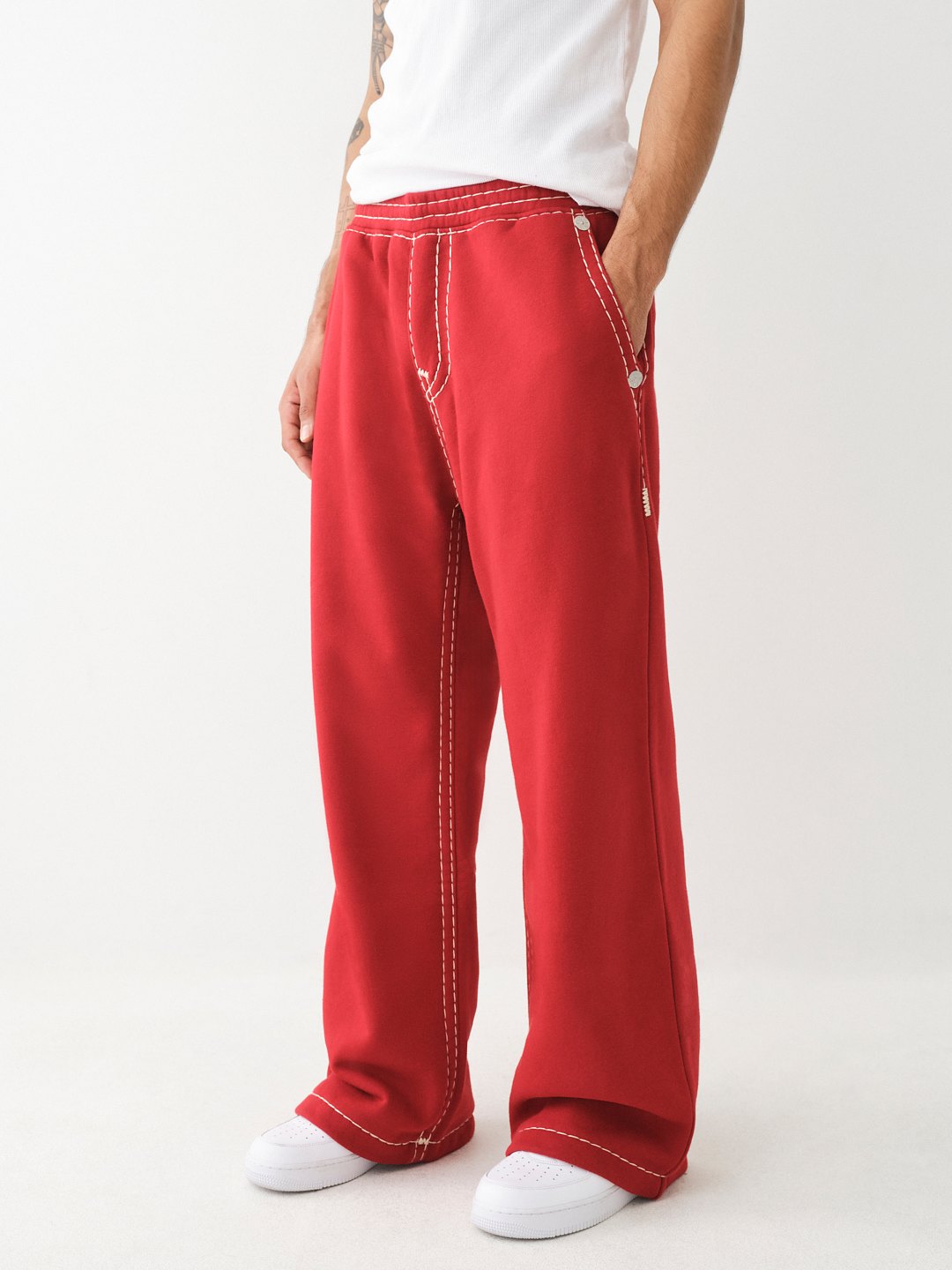 True Religion - Super T Fleece Sweat Pant