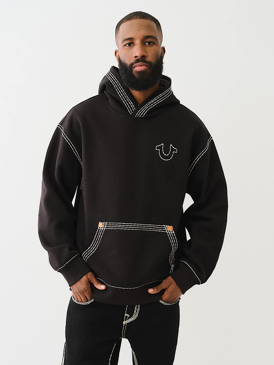 True Religion - SUPER QT BUDDHA HOODIE - Brandatak Store