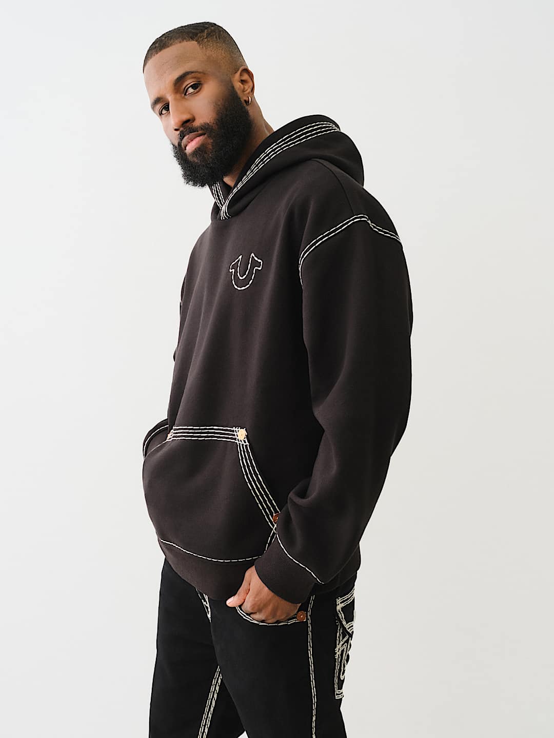 True Religion - SUPER QT BUDDHA HOODIE - Brandatak Store