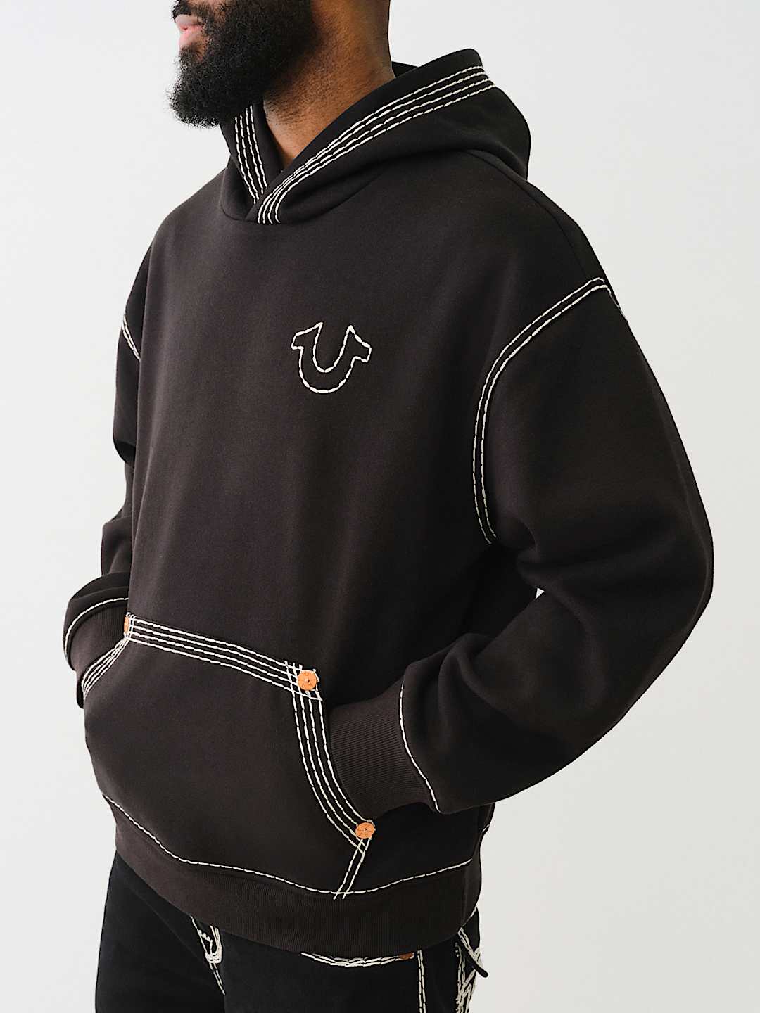 True Religion - SUPER QT BUDDHA HOODIE - Brandatak Store