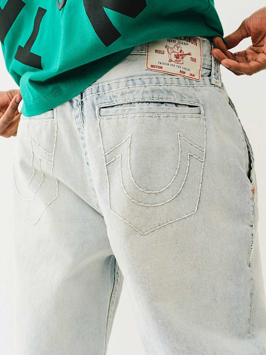 True Religion - BOBBY WORKWEAR SUPER T BAGGY JEAN 32” - Brandatak Store