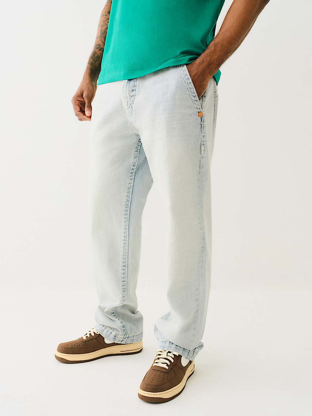 True Religion - BOBBY WORKWEAR SUPER T BAGGY JEAN 32” - Brandatak Store