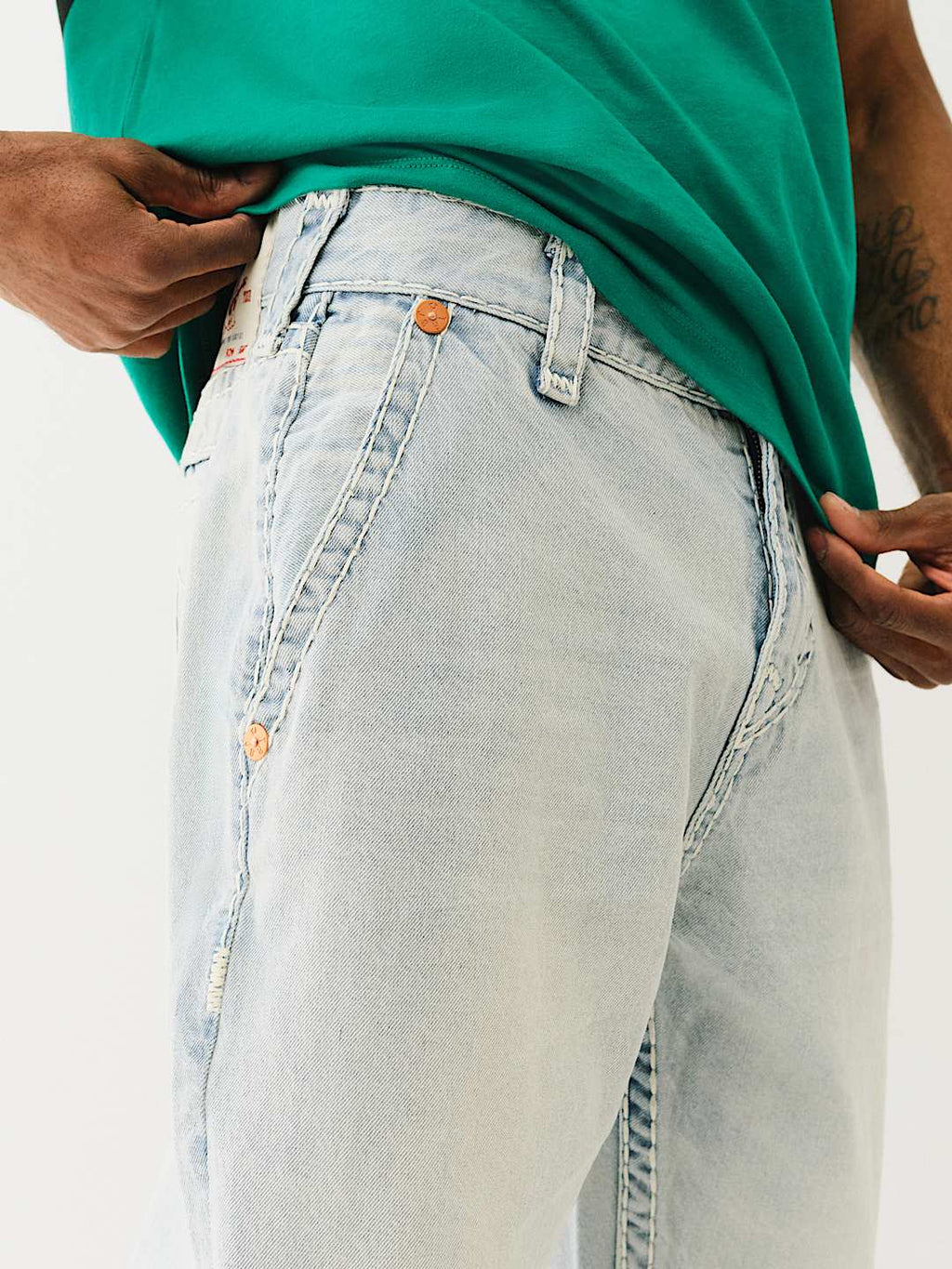 True Religion - BOBBY WORKWEAR SUPER T BAGGY JEAN 32” - Brandatak Store