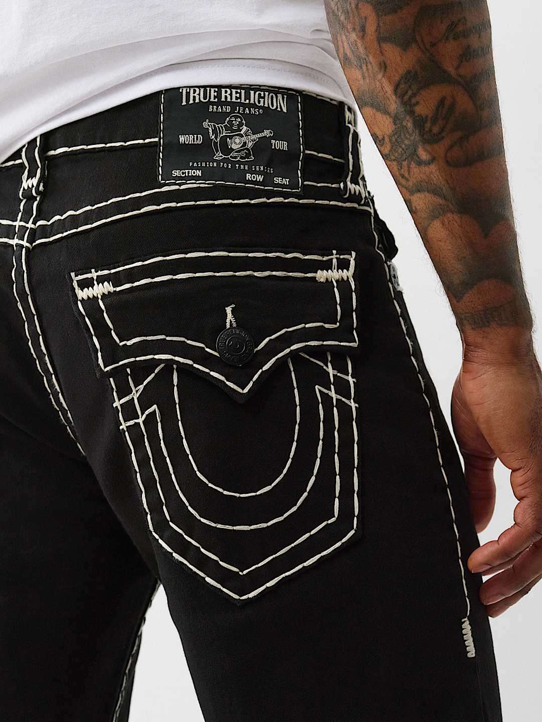 True Religion - Billy Super T Flap Bootcut Jean 34"