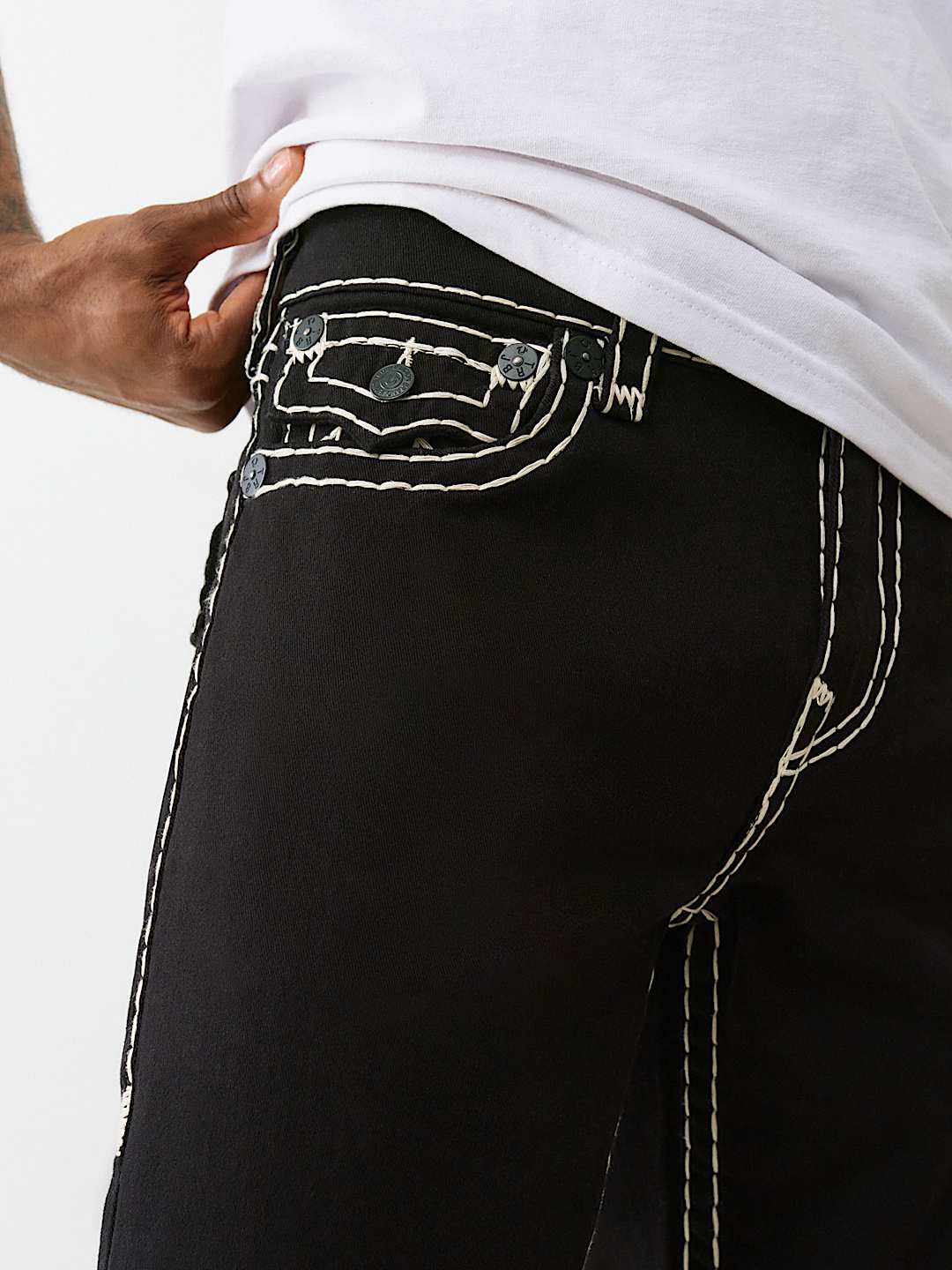 True Religion - Billy Super T Flap Bootcut Jean 34"