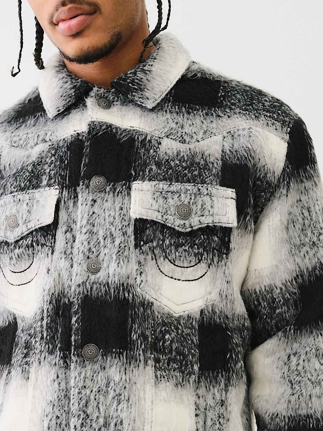 True Religion - WESTERN FLANNEL JACKET