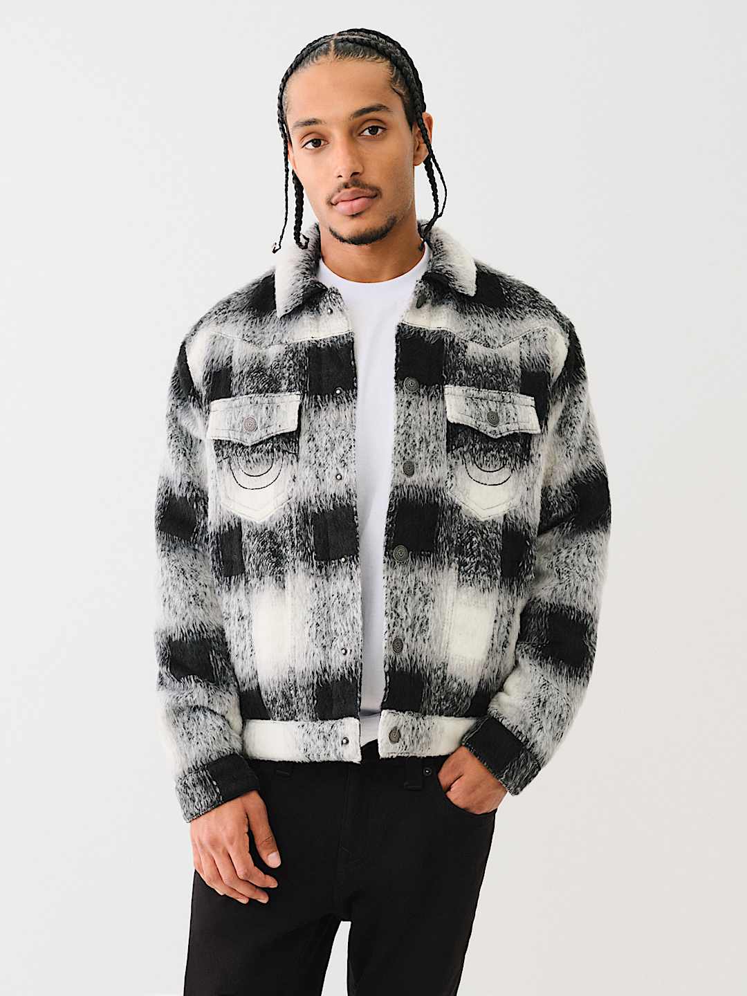 True Religion - WESTERN FLANNEL JACKET