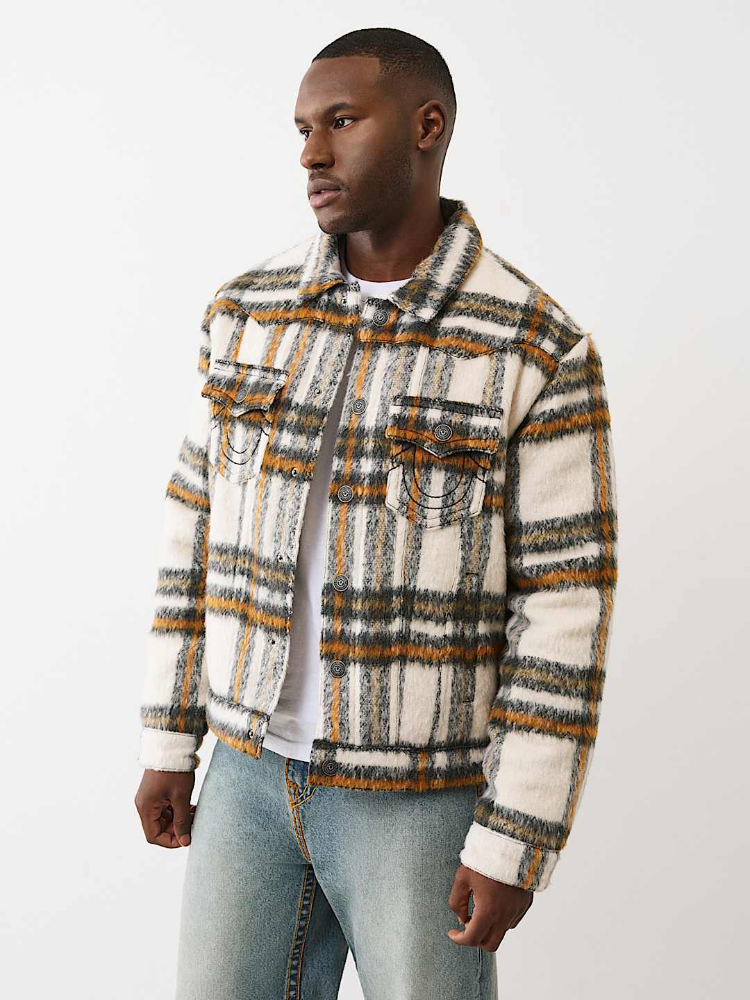 True Religion - WESTERN FLANNEL JACKET